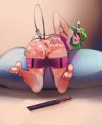 Mira Yurizaki After Receiving Some Punishment (Tumtumisu) [Dimension W]