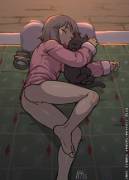 Nano Shinonome Having A Restful Sleep (Noise-Tanker) [Nichijou]