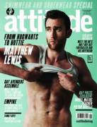 Matthew Lewis On The Attitude Magazine Cover