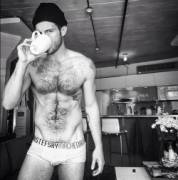 Model Nico Tortorella - Instagram Fur