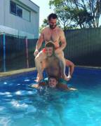The Burgess Brothers (British Rugby Players) &Amp;Amp;Amp; Kelvin Fletcher (British ...