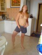 The Reason Some Girls Like To Wear Guys’ Boxers Is Ease Of Access.