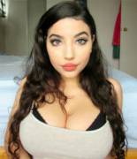 She's Got Big Eyes, Bigger Lips, And Huge Boobs