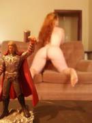 A [F]Ierce Hero With His Mighty Hammer? Must Be A God.