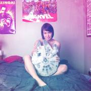 Celebrated The Sw: The Force Awakens Trailer Today With My Falcon :3