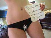 Was Told To Show Off My Girl(F)Riends New Panties Here! Welcome To Slick Path Barrow!