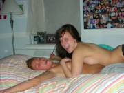 I Think She Was Tryin' To Cover Her Friend, But She Missed A Bit.