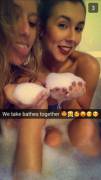 Bath Buddies Snapchat.