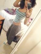 Striped Top &Amp;Amp;Amp; Sweatpants