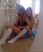 Being All Touchy Feely With Sis