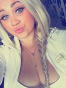 Showing Of Those Tits