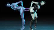 Edi &Amp;Amp;Amp; Cortana Share Two Dildos