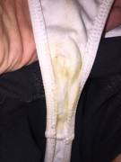 Strong Scented White Lace Thong Worn For Three Days And Still Wearing