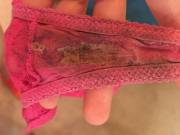 Crust On A Stained Lacy Thong