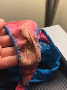 Creamy Gusset Turned Crusty!