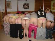 Seven Thongs On Display