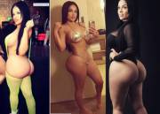 Fake Booty Instagram Girl