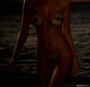 Emily Ratajkowski Nude Body Paint