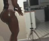 Dark Skinned Bubble Butt