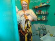 Voluptuous Headtowel Milf