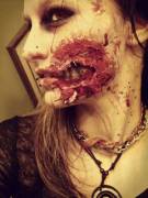 Zombie Make-Up By Redeyeddemon, Model: Emily