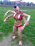 I Think She's From Mortal Kombat.