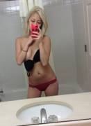 Blonde Selfie