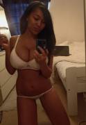 Busty Dark Asian Self Shot