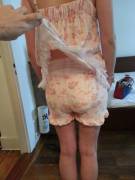 Diaper Check From Sir, In The Cutest Floral Pajamas