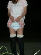 Come On Babygirl, Don't Be Shy, Show Your Diaper To Daddy.