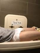 I Love Using Changing Tables. Bathroom Floors Are Filthy!