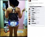 Desperate Girl Doing What She Has To Do.