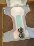 Picture Comparison Of Snuggies Overnights, Abu Space And The New Barebum Diapers. ...