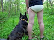 Nice Little Outing With My Lady And My Furry Child!