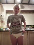 One Of The Cuter (And Newer) Diaper Girls I've Seen In A While