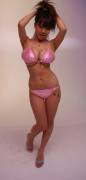 Hitomi In A Pink Bikini