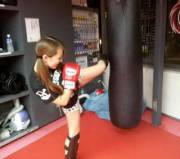 Hitomi Tanaka, An Actual Black Belt, Training For Gōjū-Ryū Karate (剛柔流)