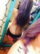 Purple Hair