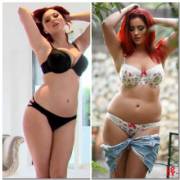 I'm Fascinated With Lucy's Thickening Body.(Album In Comments. (Comparisons Are Sets ...