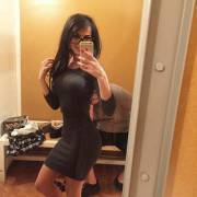 The Boyfriend In The Background... You Can Tell What He's Thinking