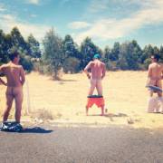 Pissing On The Side Of The Road