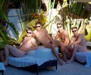 Just Chilling Naked By The Pool... As You Do.