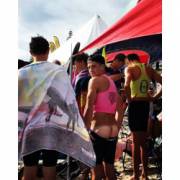 Showing His White Ass