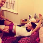 Handcuffed To The Bed &Amp;Amp;Amp; Stripped...