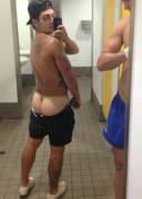 Taking A Piccie Of The Tanline