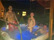 Lads In The Hot Tub
