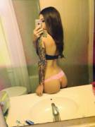 Filipina Selfie With Tattoos And Nice Ass (X-Post From R/Sexyfilipinas)