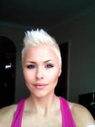 New Candid Pics Of Iga With Short Hair