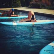 Swimming Pool Yoga