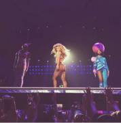 Gaga In Seashell Bikini.